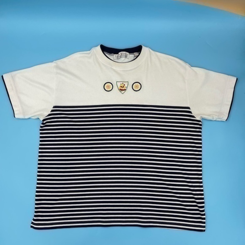 Karen Scott II Vintage Embroidered Tee